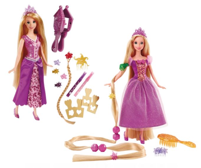 Rapunzel peinados de princesa